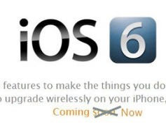 Apple chính thức cho phép nâng cấp iOS 6