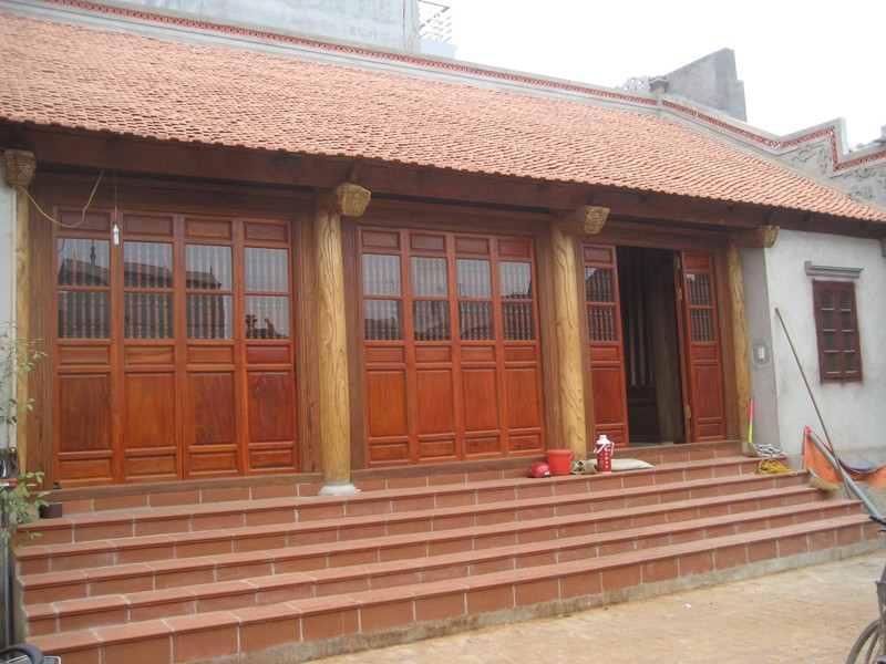Nhà ông Nguyễn Thế Quang. Ảnh: K.N