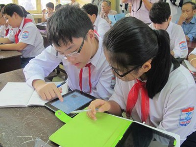 Sách giáo khoa điện tử đầu tiên ở Việt Nam