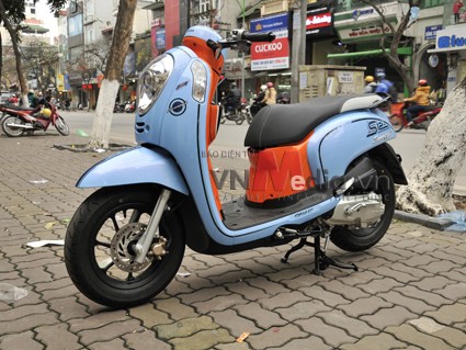 Xe Honda Scoopy về Việt Nam giá 60 triệu