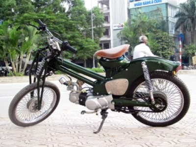Honda Cub độ độc nhất Việt Nam