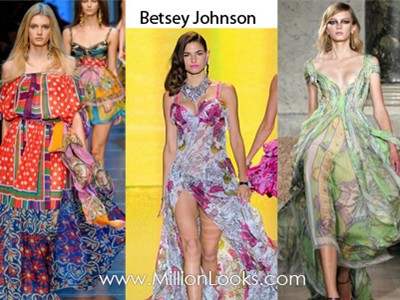Xu hướng thời trang váy xuân hè năm 2012