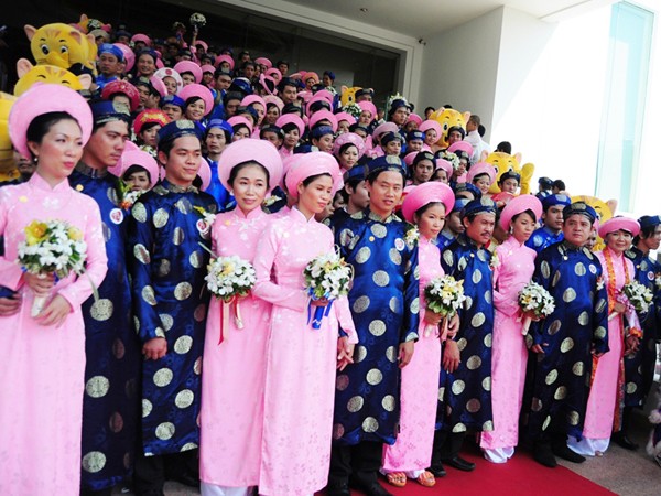 Kỷ lục Guinness Việt Nam về đám cưới tập thể