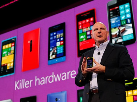 Microsoft mong xếp thứ ba thị trường nhờ Windows Phone 8