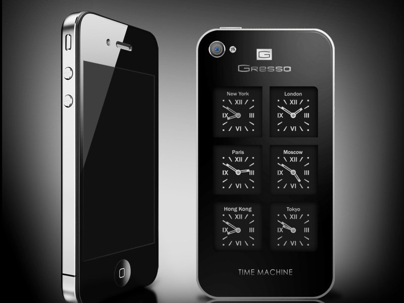iPhone 4 Gresso kiêm đồng hồ hạng sang
