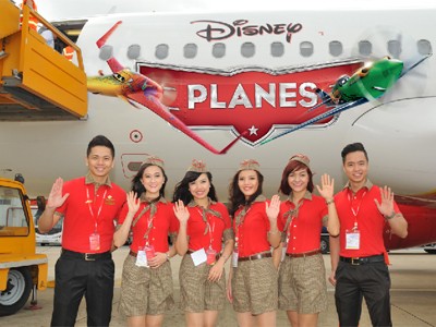 Phim bom tấn của Disney lên tàu bay VietJetAir