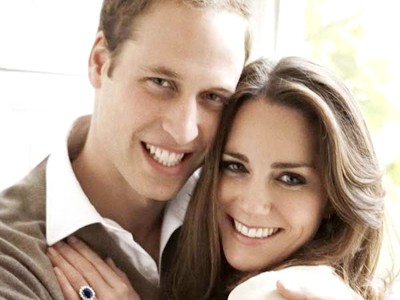 Hoàng tử Anh và vợ chưa cưới tiết lộ ảnh đính hôn