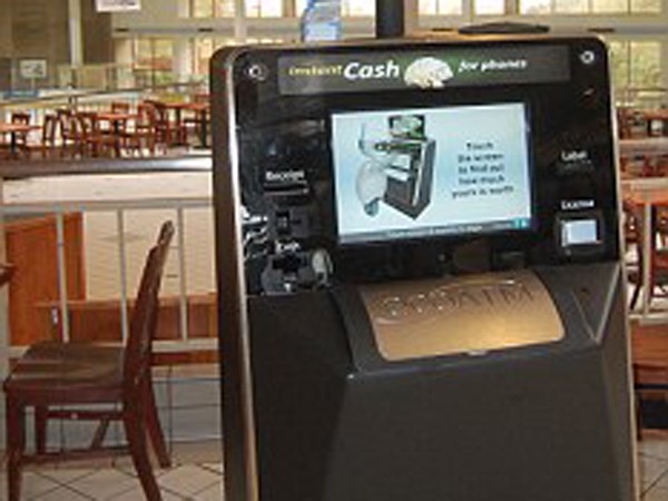 Máy ATM tự động thu mua điện thoại cũ
