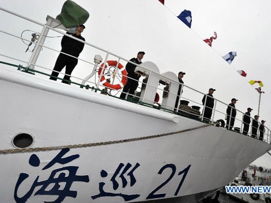 Trung Quốc điều tàu tuần tra có sân bay Hải tuần 21 ra Biển Đông
