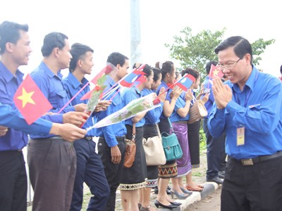 Khai mạc gặp gỡ Hữu nghị Thanh niên Việt Nam-Lào 2012