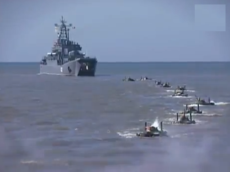 Clip: Cận cảnh tác chiến của Hải quân đánh bộ Nga