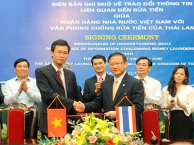 Việt Nam - Thái Lan hợp tác trong phòng chống rửa tiền