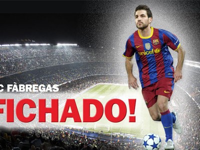 Fabregas chính thức tới Barcelona