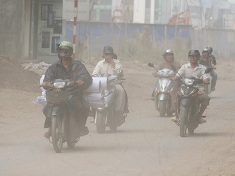 Không khí ở Việt Nam bẩn thứ 10 thế giới