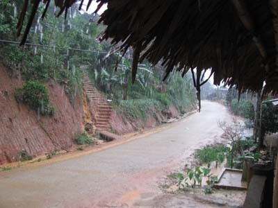 Liên tục xuất hiện mưa đá ở Thanh Hóa