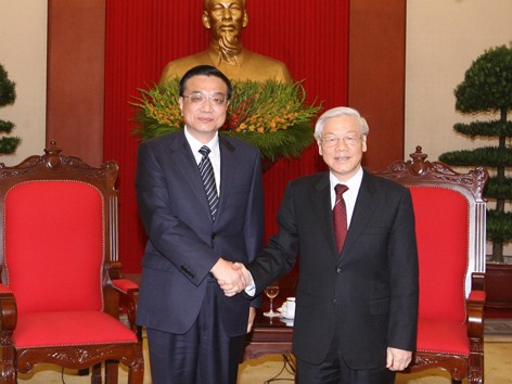 Việt - Trung đẩy mạnh hợp tác toàn diện