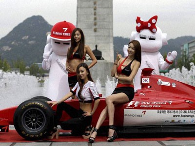 Gangnam Style phong cách F1