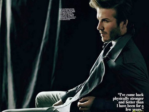 Beckham điển trai, lịch lãm, quý phái