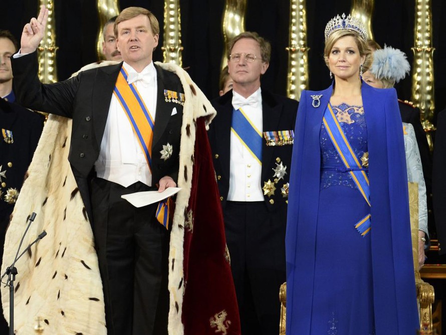 Lễ đăng quang huy hoàng của tân vương Hà Lan