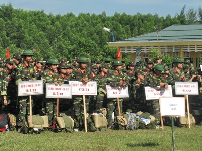 Khai giảng Học kỳ quân đội tại TT-Huế Ảnh: Ngọc Văn