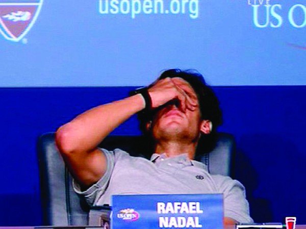 Nadal: Đến họp báo cũng bị chuột rút