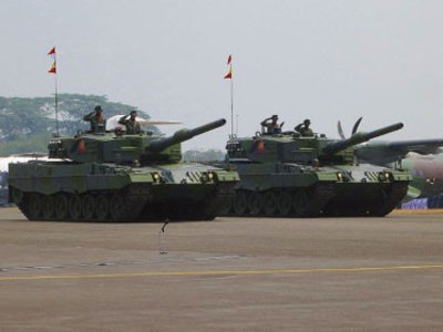 Siêu xe tăng của Đức chuẩn bị ‘nhập ngũ’ ở Indonesia