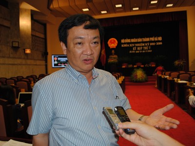 Giám đốc Sở Xây dựng Hà Nội Nguyễn Thế Hùng