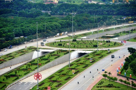 Tốc độ tối đa trên Đại lộ Thăng Long là 80km/h