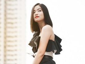 Nữ sinh Việt xinh đẹp nổi tiếng tại Singapore