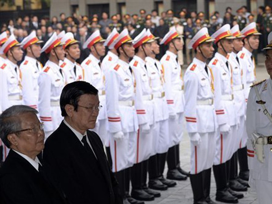 Hình ảnh Quốc tang Đại tướng Võ Nguyên Giáp trên báo quốc tế