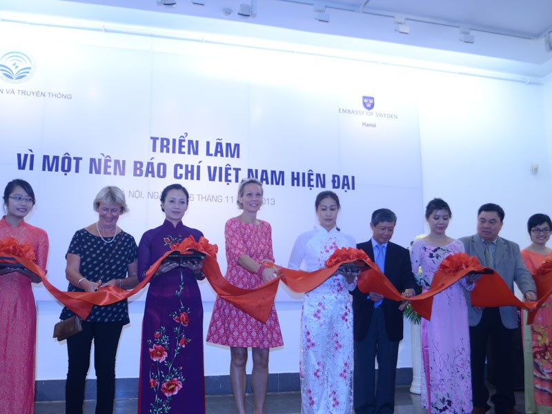 Khai mạc triển lãm ‘Vì một nền báo chí Việt Nam hiện đại’