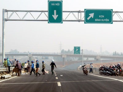 Toàn cảnh cao tốc Hà Nội đi Vĩnh Phúc chỉ 45 phút