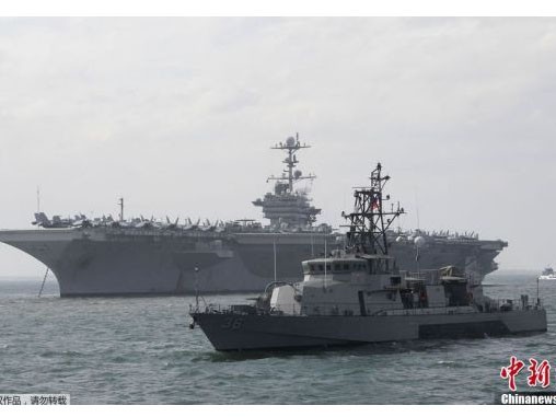 Sức mạnh của tàu sân bay Mỹ tại Philippines