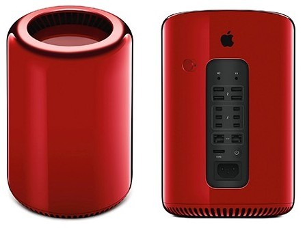 Mac Pro màu đỏ giá 1,2 tỷ đồng