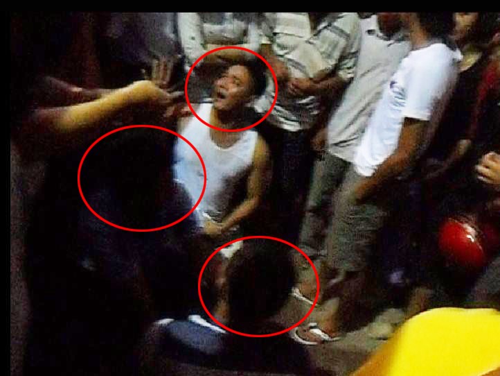 Ba tên cướp trong vòng vây của quần chúng nhân dân