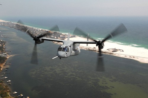 Thêm 3 trực thăng MV-22 Osprey tới Okinawa