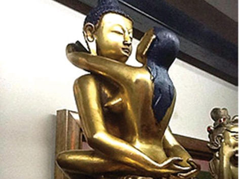 Truy tìm nguồn gốc tượng Phật 'sắc dục'