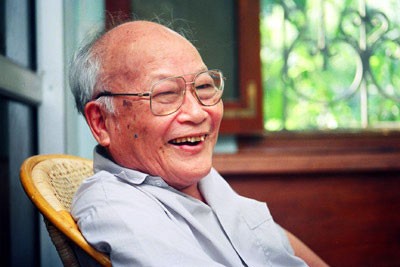Nhà văn Tô Hoài: 90 tuổi vẫn đang... xoan