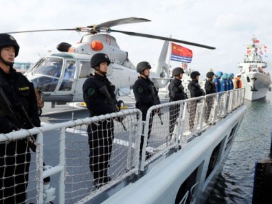 Ba hạm đội Hải quân Trung Quốc tràn xuống Biển Đông