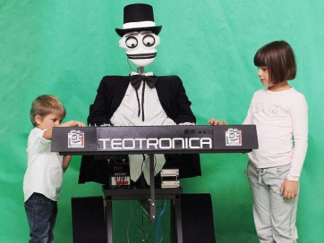 Robot 19 ngón tay chơi piano giỏi hơn người