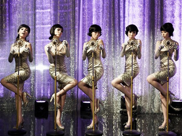 Nhạc Hàn luôn hot tại Việt Nam. Trong ảnh: Wonder Girls - ban nhạc Hàn Quốc