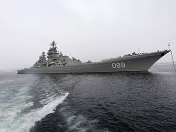 Hải quân Nga hộ tống tàu chở vũ khí hóa học Syria