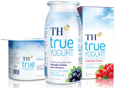 TH chính thức ra mắt bộ sản phẩm Sữa chua TH True Yogurt