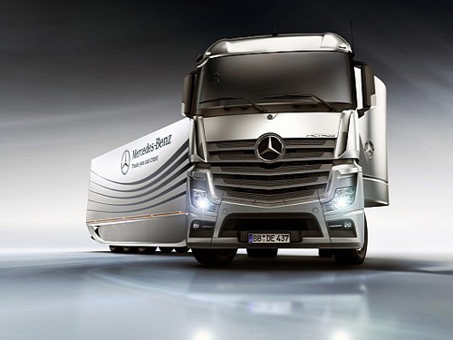 Aero Trailer Concept – xe tải hạng sang của Mercedes-Benz