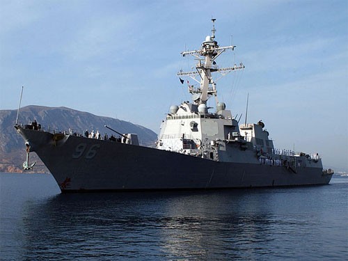Tàu chiến Mỹ áp sát Vịnh Persian