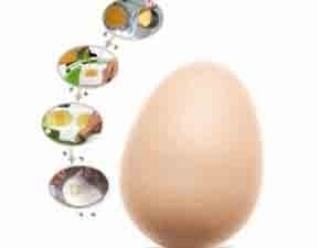 Hình ảnh hiển thị cách làm trứng gà giả. (Nguồn: Internet)