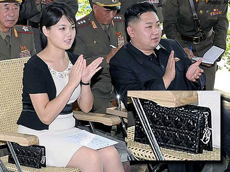Đệ nhất phu nhân Triều Tiên dùng túi xách hiệu Dior
