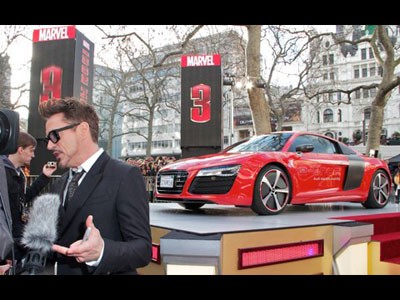 Hàng loạt xế Audi xuất hiện trong Iron Man 3