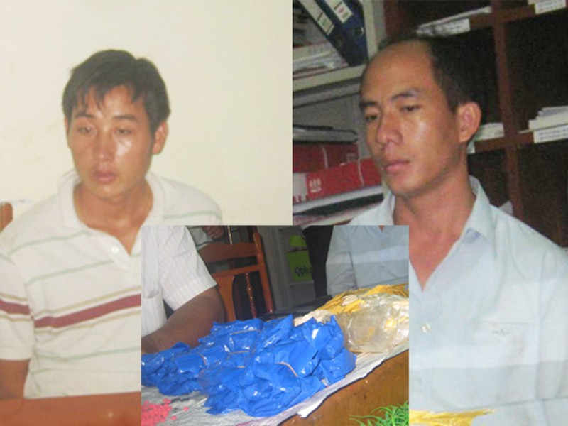 Bắt 60 bánh heroin tuồn từ Lào về Việt Nam