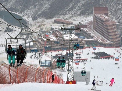 Triều Tiên mở cửa khu trượt tuyết đầu tiên